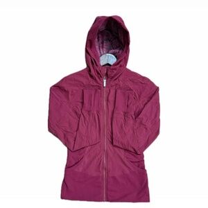 Lululemon Dance Studio Jacket - Pink, Hooded Full Zip, Size 6